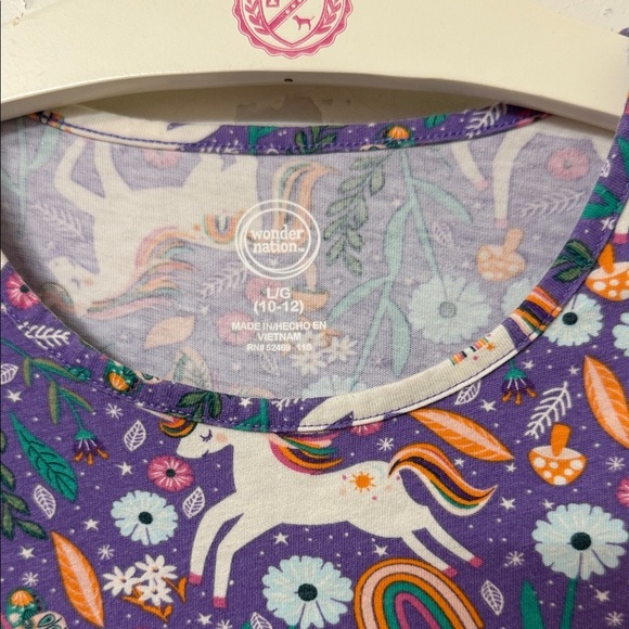 Wonder Nation Purple Unicorn Dress - Picture 2 of 2